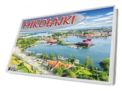 Mikołajki - magnes szklany na Arena.pl