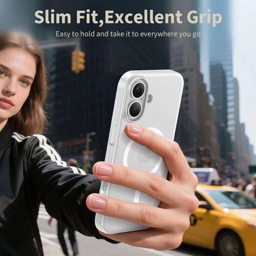 Etui Tech-Protect MagSlim MagSafe na iPhone 17 - biały mat na Arena.pl