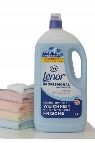 LENOR PROFESSIONAL PŁYN DO PŁUKANIA APRILFRISCH 4 L / 200 PRAŃ na Arena.pl