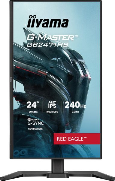 Monitor LED 24" iiyama G-Master GB2471HS-B1 Red Eagle zdjęcie 3