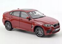 NOREV BMW X6M 2015 White w/stripes Limited Edition 200 pcs only UNIKAT 1:18