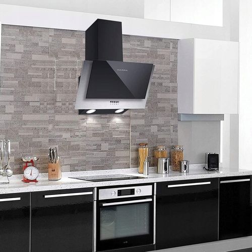 Ciarra CBCB6736C okap naścienny 60 cm, 380 m³/h, oświetlenie LED, 2 filtry na Arena.pl