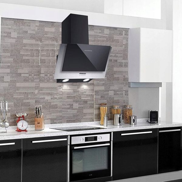 Ciarra CBCB6736C okap naścienny 60 cm, 380 m³/h, oświetlenie LED, 2 filtry zdjęcie 7