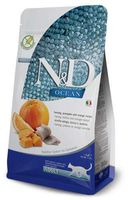N&D Ocean Cat śledź,dynia,pomarańcza Adult 300 gr