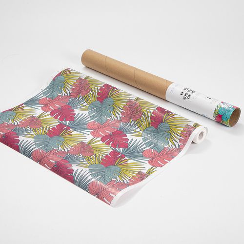 Folia do hydrosublimacji Craft Express - Red Tropic Leaves na Arena.pl