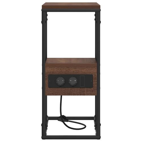 Szafka Nocna z szufladą Brązowy dąb 41.5 x 26 x 60.5 cm na Arena.pl