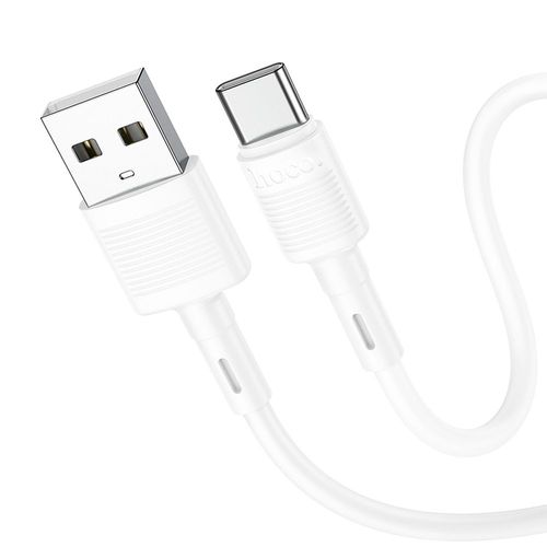 Kabel USB A do USB C Hoco 3A 1 m X83 biały na Arena.pl
