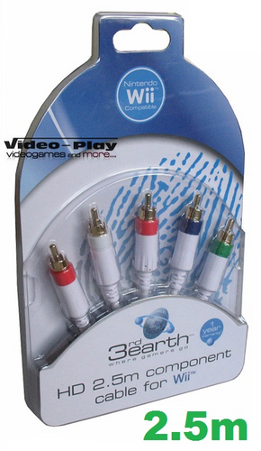Solidny kabel HD Component YUV do KONSOLI Wii 2,5m na Arena.pl