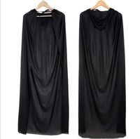 halloween peleryna czarna 80 cm  nt1849