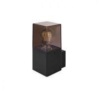 OPRAWA ARCHITEKTONICZNA DENVER E27 18W CZARNA IP44 ALUMINIUM