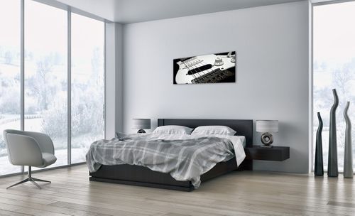 Obraz Na Płótnie - Gitara Muzyka  - 100X40 Cm - Ab100X40-0379 na Arena.pl
