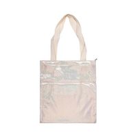 Brokatowa torba 34 x 37 cm do sublimacji - szampańska