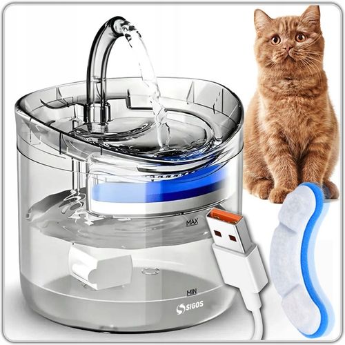 Poidło Poidełko Automatyczne Fontanna Wodna dla Kota Psa Filtr na Arena.pl