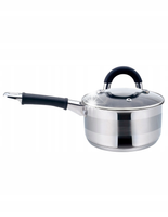 Rondel z pokrywką, stal Ø14cm 1Lit. Uchwyt Silikon Kinghoff Indukcja Gaz