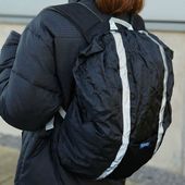 POKROWIEC NA PLECAK WODOODPORNY ODBLASKOWY 15-30 L