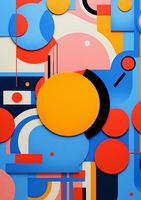 Plakat 29,7x42cm Kalejdoskop Emocji
