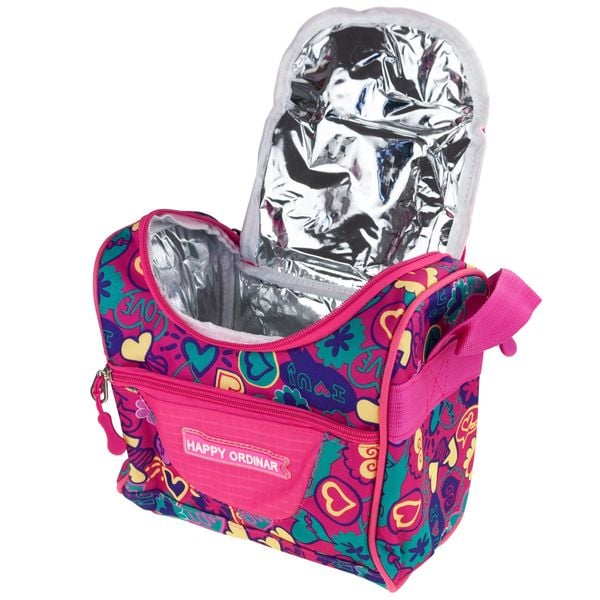 LUNCH BAG TORBA TERMICZNA RÓŻOWA DZIECIĘCA zdjęcie 10