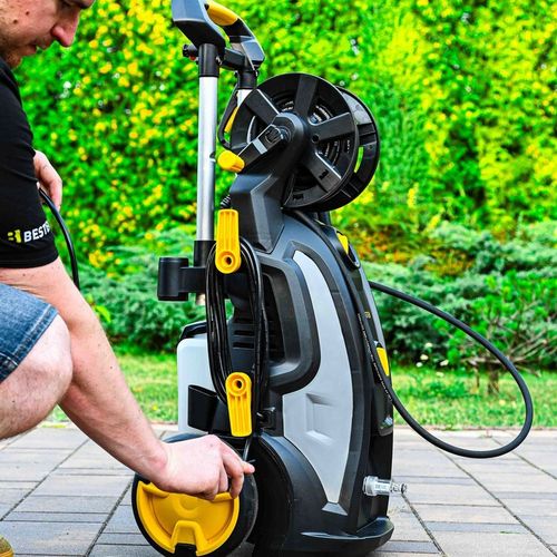 Myjka ciśnieniowa pompa mosiężna 3200W Indukcja 350bar ZESTAW PRO na Arena.pl