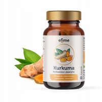 KURKUMA Kurkumina 95% 400 mg Piperyna STAWY TRAWIENIE 60 kaps