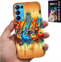 ETUI DO OPPO FIND X3 LITE - GITARA ELEKTRYCZNA, ROCK AND ROLL, METAL