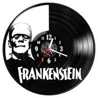Zegar ścienny z płyty winylowej Frankenstein 1129.14