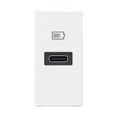 MOSAIC - Ładowarka Gniazdo USB typ C 3A / 20W 1 modułowe - Białe Legrand 077690L