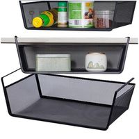 Kosz metalowy półka podblatowa podwieszana do kuchni biura garderoby