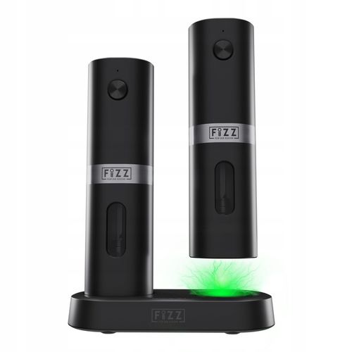 Młynek elektryczny do pieprzu i soli Fizz z akumulatorem Podstawka na Arena.pl