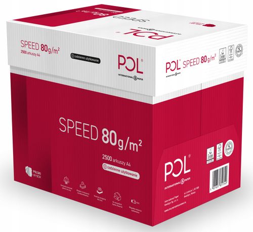 Papier ksero Polspeed A4 80g - 5 szt. na Arena.pl