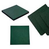 płyta gumowa na plac zabaw 50x50x2.5 cm - zielony