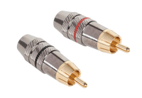 WTY0065 Wtyk RCA metalowy HD-291