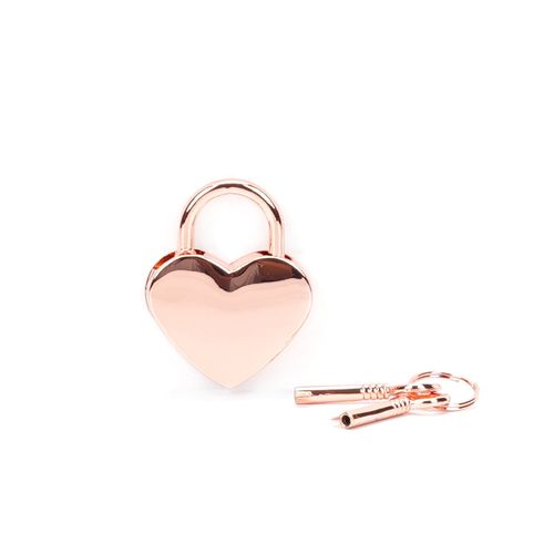 kłódka rose gold heart shape padlock (2pcs a set) liebe seele na Arena.pl