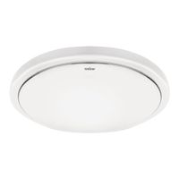 Plafon z czujnikiem ruchu SOLA 4320 Ideus LED 18W 4100K IP44 metal biały