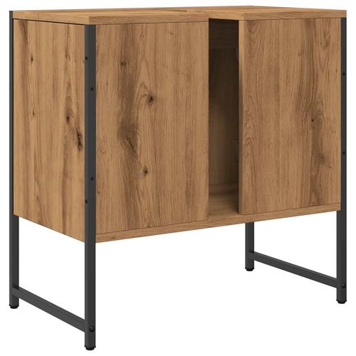 Szafka pod umywalkę, dąb artisan, 60x33x60 cm na Arena.pl