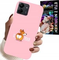 ETUI DO XIAOMI POCO C65 - ŚMIESZNE WZORY I LOVE YOU PIESEK OBUDOWA