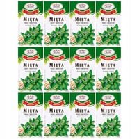 Malwa Mięta Herbatka ziołowa 40 g (20 x 2 g) x 12 sztuk