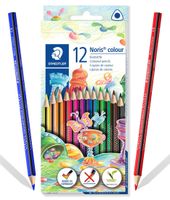 kredki ołówkowe trójkątne 12k noris wopex staedtler