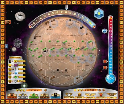 Gra planszowa Rebel Terraformacja Marsa na Arena.pl