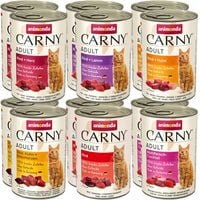 Animonda Carny Adult karma dla kota MIX SMAKÓW 12x400g