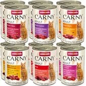 Animonda Carny Adult karma dla kota MIX SMAKÓW 12x400g
