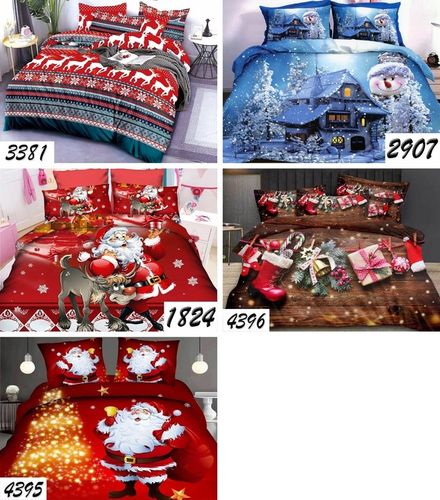 KOMPLET POŚCIELI BAWEŁNIANA 140x200 BAWEŁNA NOWOCZESNA DWUSTRONNA WZORY 3D na Arena.pl