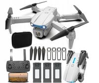 MINI DRON Z KAMERA INTELIGENTNY ZDALNIE STEROWANY 500M WIFI 45Min ZESTAW XL