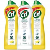 2 x Cif mleczko mleczka do czyszczenia z mikrokryształami Mix 3x 0,78l