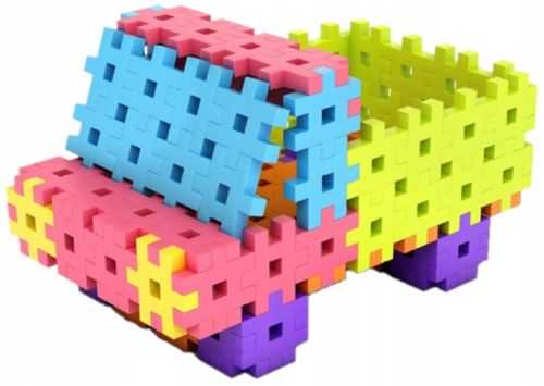 KLOCKI KONSTRUKCYJNE Wafle MELI Basic 150 ELEMENTÓW KREATYWNA ZABAWA DZIECI na Arena.pl