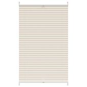 Roleta plisowana, 90 x 100 cm, kremowa