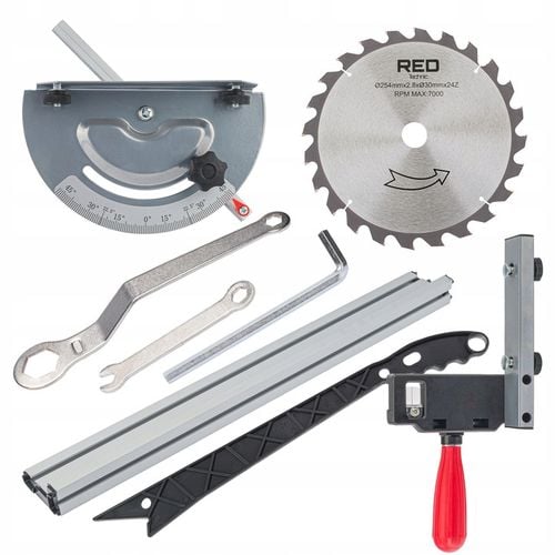 Piła STOŁOWA Pilarka Do Drewna Tarczowa Krajzega Stół Tarcza 3400W na Arena.pl