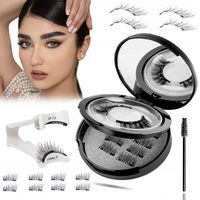 MAGNETYCZNE RZĘSY Z PĘSETĄ ŁATWE W ZAKŁADANIU BEZ KLEJU WYGODNE