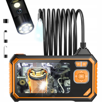 KAMERA INSPEKCYJNA ENDOSKOP DWIE KAMERY 5M Full HD LCD USB + WYŚWIETLACZ