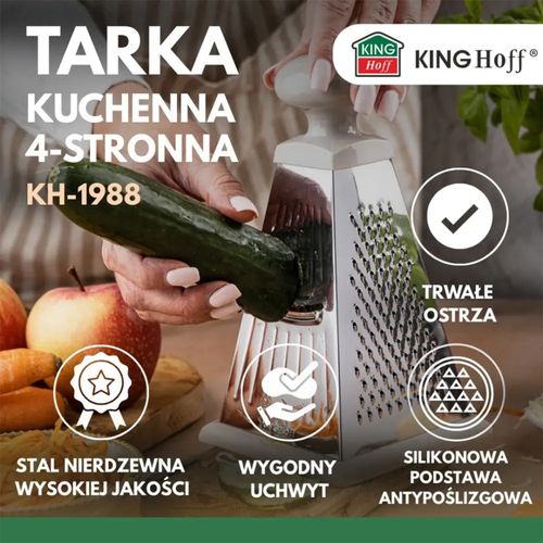 czterostronna tarka kuchenna kinghoff kh-1988 na Arena.pl