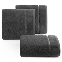 Ręcznik bawełniany SALADO 50x90 Eurofirany grafitowy